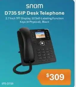 Leader Computers D735 SIP Desk Telephone offer