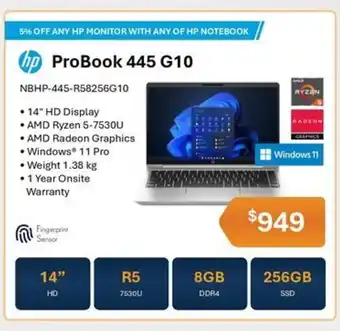 Leader Computers ProBook 445 G10 offer