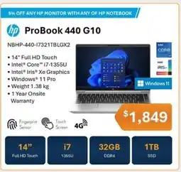 Leader Computers ProBook 440 G10 offer