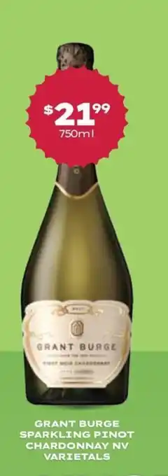 Thirsty Camel Grant Burge Sparkling Pinot Chardonnay Nv offer