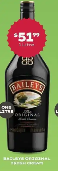 Thirsty Camel Baileys Original Irish Cream offer