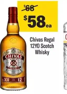 Liquorland Chivas Regal 12YO Scotch Whisky offer