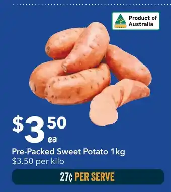 Ritchies Pre-Packed Sweet Potato offer