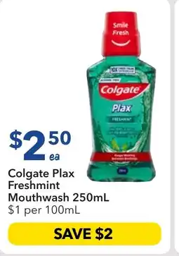 Ritchies Colgate Plax Freshmint offer