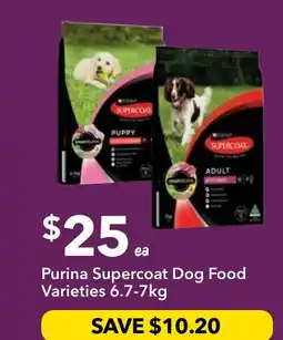 Ritchies Purina Supercoat Dog Food Varieties offer