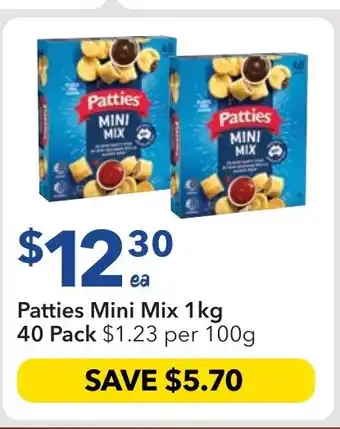 Ritchies Patties Mini Mix offer