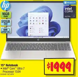 JB Hi-Fi 15" Notebook offer