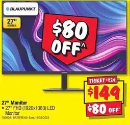 JB Hi-Fi 27" Monitor offer