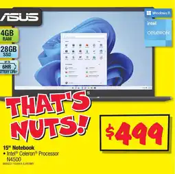 JB Hi-Fi 15" Notebook offer