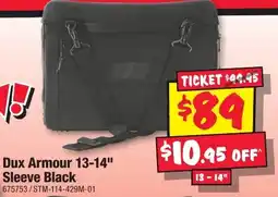 JB Hi-Fi Dux Armour 13-14" Sleeve Black offer