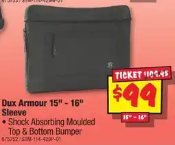 JB Hi-Fi Dux Armour 15" - 16" Sleeve offer