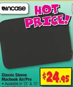 JB Hi-Fi Classic Sleeve Macbook Air/Pro offer