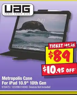 JB Hi-Fi Metropolis Case For iPad 10.9" 10th Gen offer