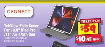 JB Hi-Fi TekView Folio Cover For 10.9" iPad Pro /11" Air 4/5th Gen offer