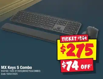 JB Hi-Fi MX Keys S Combo offer