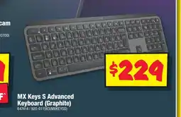 JB Hi-Fi MX Keys S Advanced Keyboard (Graphite) offer