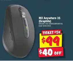 JB Hi-Fi MX Anywhere 3S (Graphite) offer