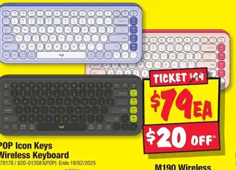 JB Hi-Fi POP Icon Keys Wireless Keyboard offer