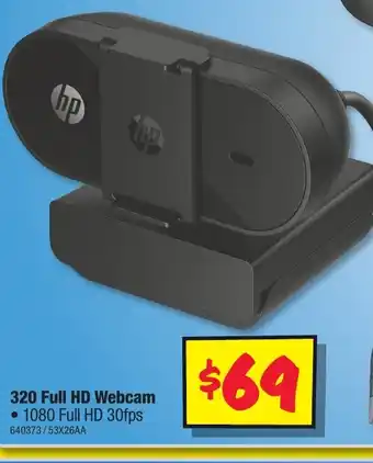 JB Hi-Fi 320 Full HD Webcam offer