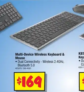 JB Hi-Fi Multi-Device Wireless Keyboard & Mouse offer