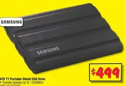 JB Hi-Fi 4TB T7 Portable Shield SSD Drive offer