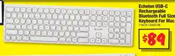 JB Hi-Fi Echelon USB-C Rechargeable Bluetooth Full Size Keyboard For Mac offer