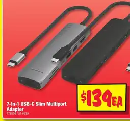 JB Hi-Fi 7-In-1 USB-C Slim Multiport Adapter offer