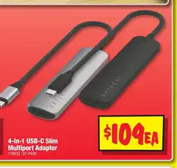 JB Hi-Fi 4-In-1 USB-C Slim Multiport Adapter offer