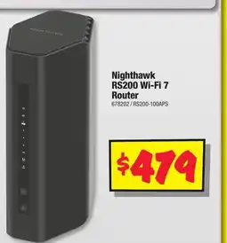 JB Hi-Fi Nighthawk RS200 Wi-Fi 7 Router offer