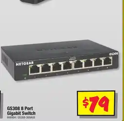 JB Hi-Fi GS308 8 Port Gigabit Switch offer