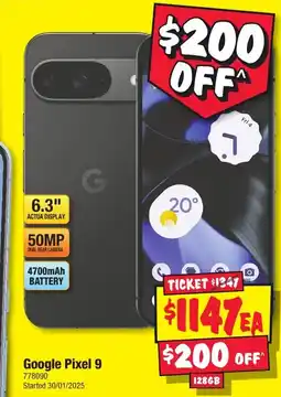 JB Hi-Fi Google Pixel 9 offer