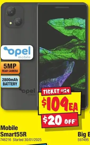 JB Hi-Fi Mobile Smart55R offer