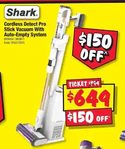 JB Hi-Fi Cordless Detect Pro Stick Vacuum With Auto-Empty System offer