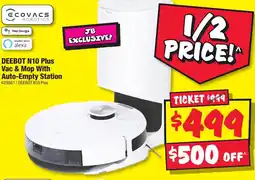 JB Hi-Fi Deebot n10 plus vac & mop with auto-empty station offer