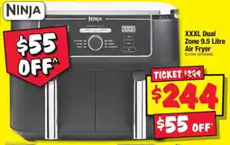 JB Hi-Fi XXXL Dual Zone 9.5 Litre Air Fryer offer