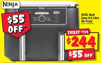 JB Hi-Fi XXXL Dual Zone 9.5 Litre Air Fryer offer