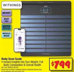 JB Hi-Fi Body Scan Scale offer