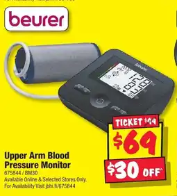 JB Hi-Fi Upper arm blood pressure monitor offer