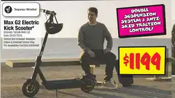 JB Hi-Fi Max g2 electric kick scooter offer