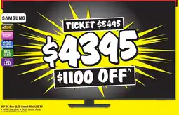 JB Hi-Fi 85" 4K Neo QLED Smart Mini LED TV offer