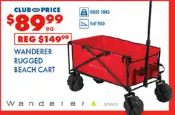 BCF Wanderer rugged beach cart offer