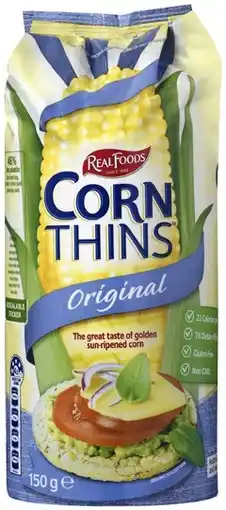 IGA Corn or rice thins offer