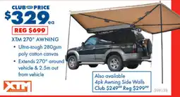 BCF Xtm 270° awning offer