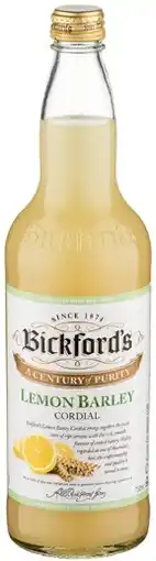 IGA Bickford's Cordial 750mL Selected Varieties offer