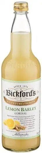 IGA Bickford's Cordial 750mL Selected Varieties offer