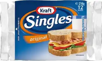 IGA Kraft Cheese Singles Original 12 Pack offer