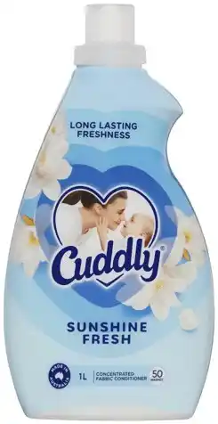 IGA Cuddly Concentrate Fabric Conditioner 850mL-1 Litre Selected Varieties offer