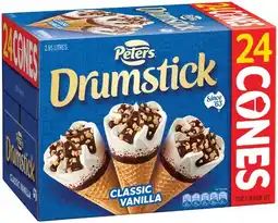 IGA Peters Drumstick or Summer Faves 24 Pack Selected Varieties offer