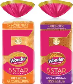 IGA Wonder Bread 5 Star 680g Selected Varieties offer