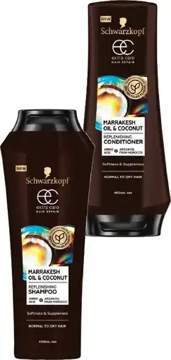 IGA Schwarzkopf Extra Care Hair Repair Shampoo or Conditioner 400mL Selected Varieties offer